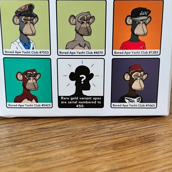 NFTy FIGs 3 Inch Bored Ape Collectible Figure - Series 1 - Picture 2 of 6